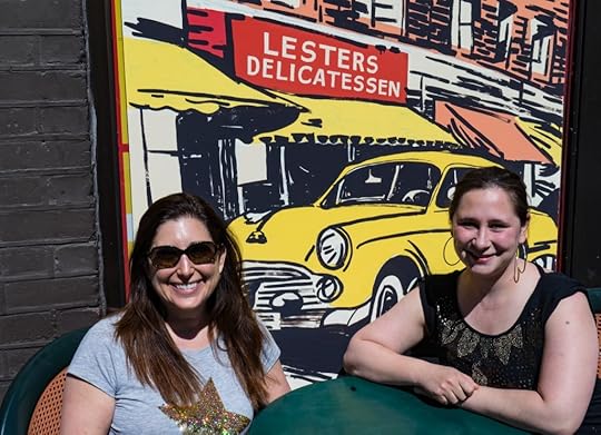 Lisa and Melissa at Lesters Deli