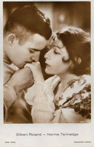 Gilbert Roland and Norma Talmadge in The Woman Disputed (1928)