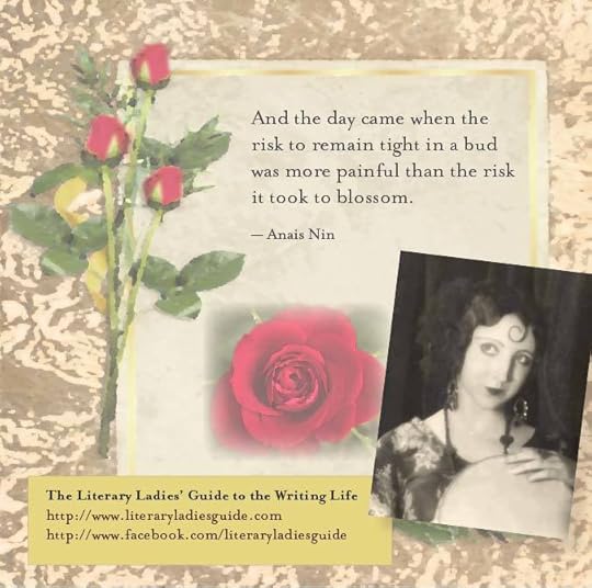 Anais Nin quote on blossoming