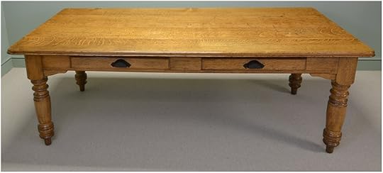 Huge Antique solid Oak Victorian Antique Kitchen Table Antique Oak Kitchen Table