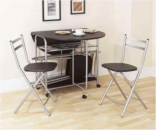 Small Folding Kitchen Tables Deductour Com Folding Kitchen Table with Chair Storage
