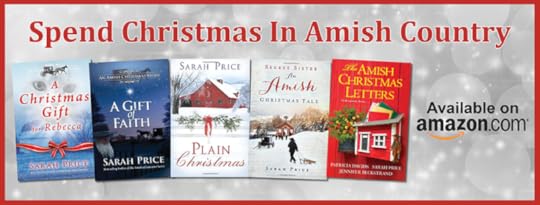 Christmas Book Banner for Sarah Price, Author of Amish Fiction