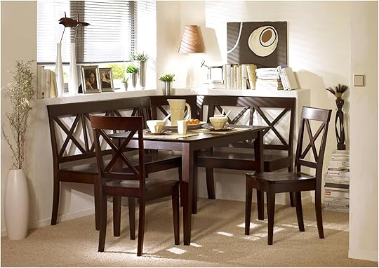 Corner Booth Style Kitchen Tables Espresso Corner Bench Dining Set Booth Table Chairs