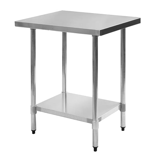 24 Quot X 30 Quot Stainless Steel Work Prep Table Commercial Restaurant Kitchen Work Tables