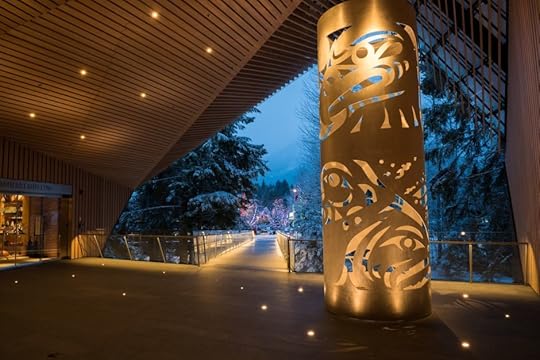 Audain Art Museum in winter