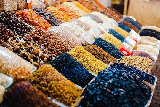 Collection of various grapes