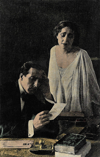 Lyda Borelli in Il dramma di una notte