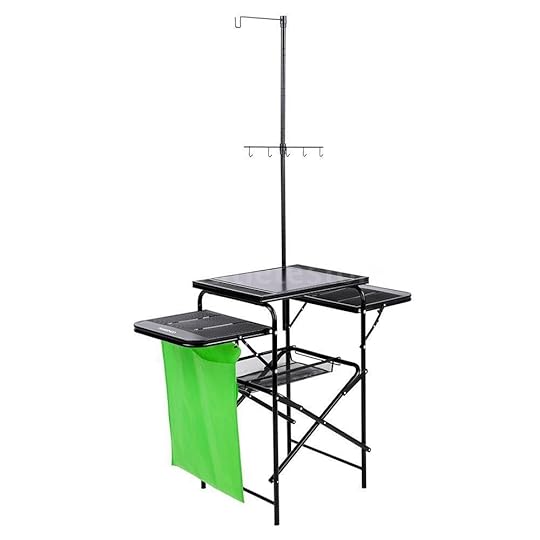 Camp Kitchen Table Portable Camping Sink Outdoor Camp Kitchen Sink Grill Food