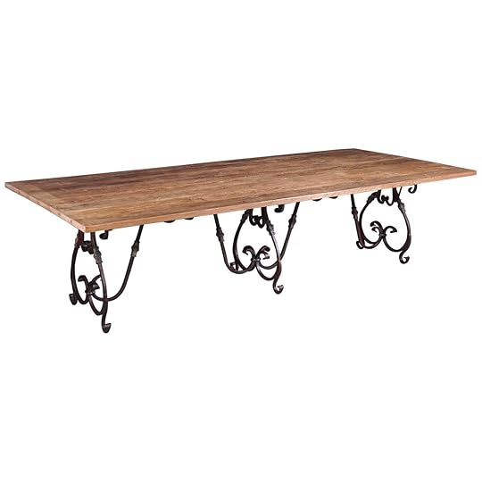 Rod Iron Kitchen Tables French Baroque Style Indoor Outdoor Wrought Iron Dining