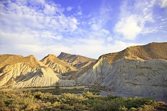 Desert Tabernas in Spain