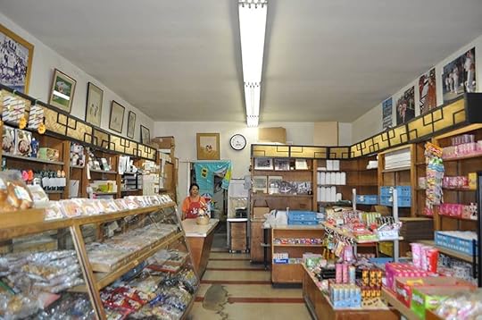 Fugetsu Do sweet shop in Japan