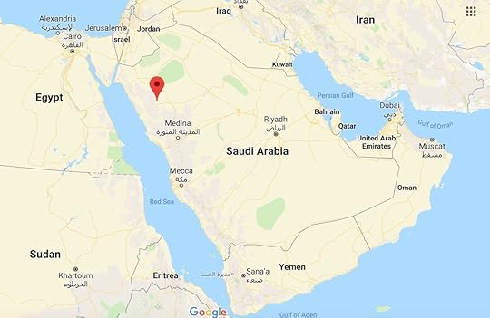 Madain Saleh location