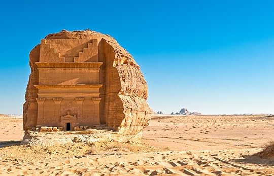 Saudi Arabia, Madain Saleh, the archaeological site with the Nabatean tomb of the 1st century 2