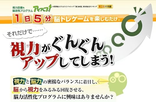 視力回復プログラム「アイアップ!」 公式サイト