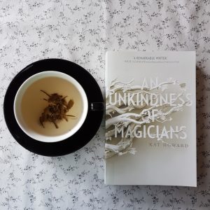 An Unkindness of Magicians, Kat Howard, Earl Grey Editing, tea and books, books and tea