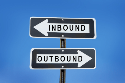 inbound marketing outbound marketing