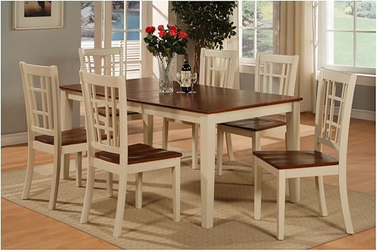 Rectangular Dinette Kitchen Dining Set Table 6 Chairs Ebay Square Kitchen Table Sets