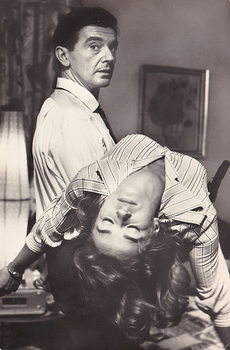 Miklos Gabor and Eva Vass in Egy ember, aki nincs (1964)