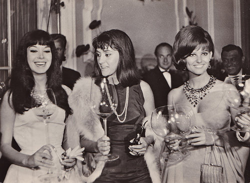 Elisa Montes, Piqueras A.Herrera, and Claudia Cardinale at The Karlovy Vary International Film Festival