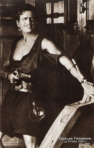 Douglas Fairbanks in The Black Pirate (1926)