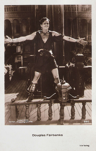 Douglas Fairbanks in The Black Pirate (1926)