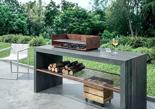 arbeitsplatte anthrazit fa 1 4 r 1 4 design outdoor grill arbeitsplatte anthrazit bauhaus