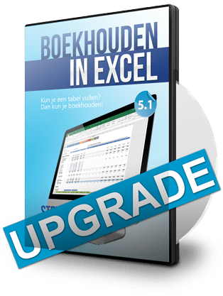 Boekhouden in Excel Upgrade