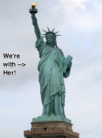 WE ARE WITH HER!!