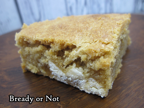 Bready or Not: White Chocolate Spiced Blondies 