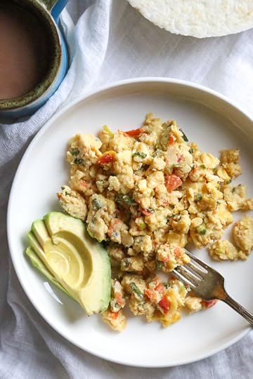 This Colombian classic breakfast dish known as Huevos Pericos made with eggs, scallions and tomatoes is one of my favorite breakfasts!
