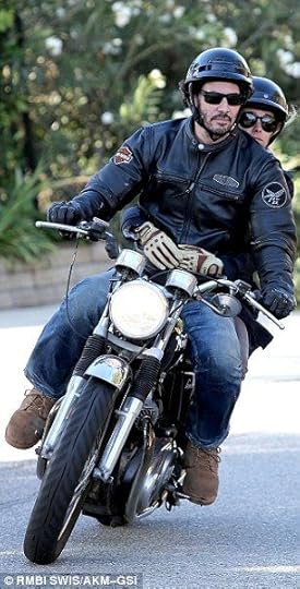 couple on a motorcycle