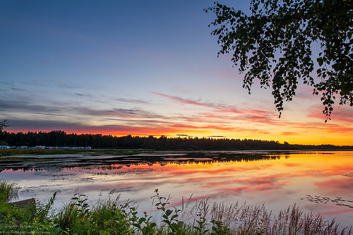 Sweden's Incredible, Glorious Summer Sunsets. Photographer Benny Høynes
