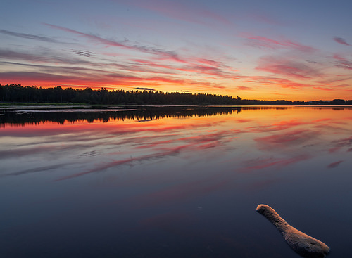 Sweden's Incredible, Glorious Summer Sunsets. Photographer Benny Høynes