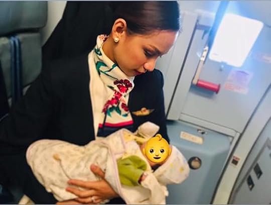 breastfeeding flight attendant