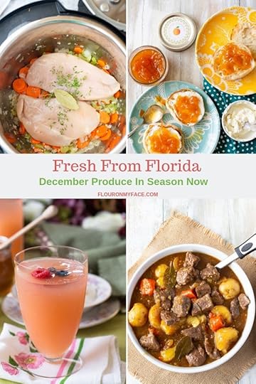 Fresh From Florida December Produce in Season Now collage photo