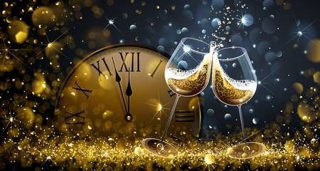 new years clock