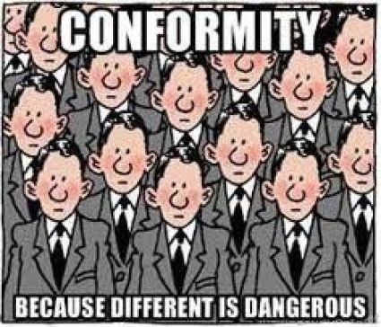 Image result for meme about conformity