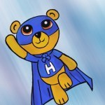 Hero Ted The Superhero Teddy Bear - Blur Tool Test