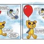 Unconditional Hugs - A Teddy Bear Cartoon Strip