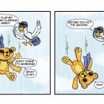 Unconditional Hugs - A Teddy Bear Cartoon Strip