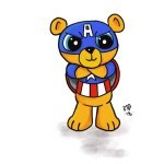 Captain America Teddy Bear