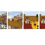Unconditional Hugs - A Teddy Bear Cartoon Strip