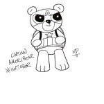 An embarrassing Captain America Teddy Bear