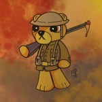 Teddy Bear Soldier - Lest We Forget