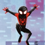 Into The Spiderverse - Miles Morales - Spider-man