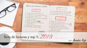 reto de lecturas y top 5: 2018 - arantxarufo.com