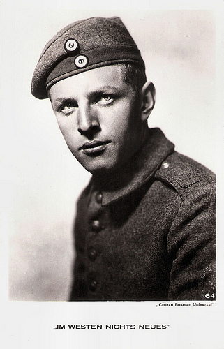 Owen Davis jr. in All Quiet on the Western Front