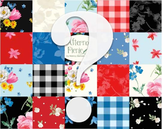 Nancy Zieman Productions 2019 Block of the Month Featuing Afternoon Picnic by Nancy Zieman for Riley Blake Designs