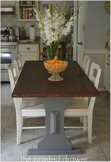 Staining A Kitchen Table Restaining A Farmhouse Table Hometalk