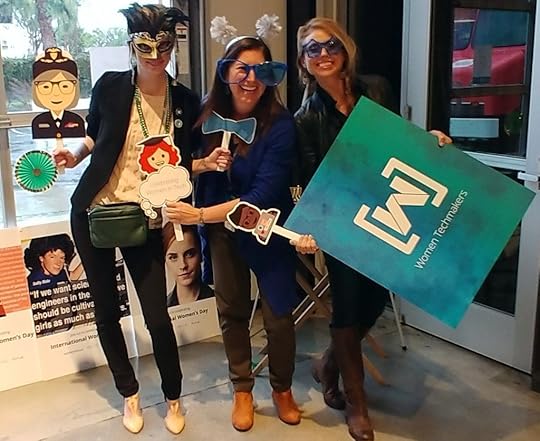 Carrie Shaw and Lisa Niver at Google International Women's Day 2018